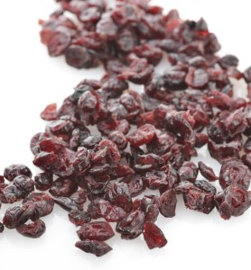 sweetened dried cranberries - yuck!