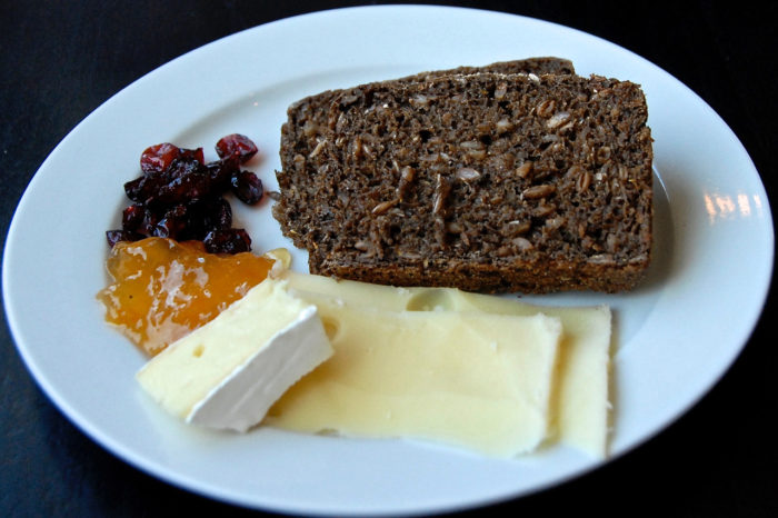 Many types of cheese work well for a protein-filled breakfast.