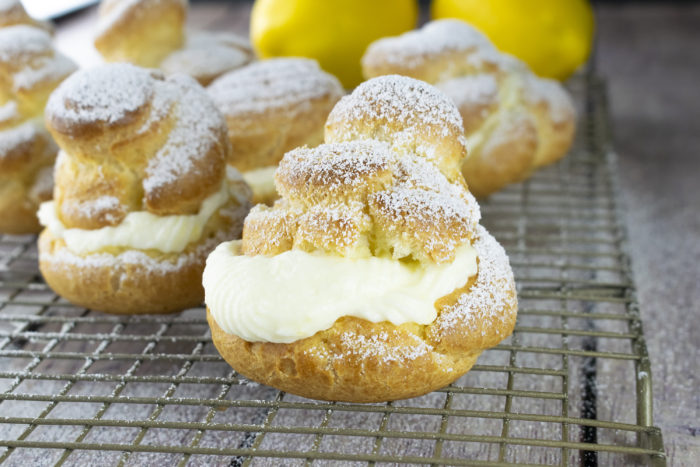 lemon cream puffs 