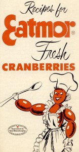 image for cranberry sauce recipes, titled Eatmor Cranberries on it