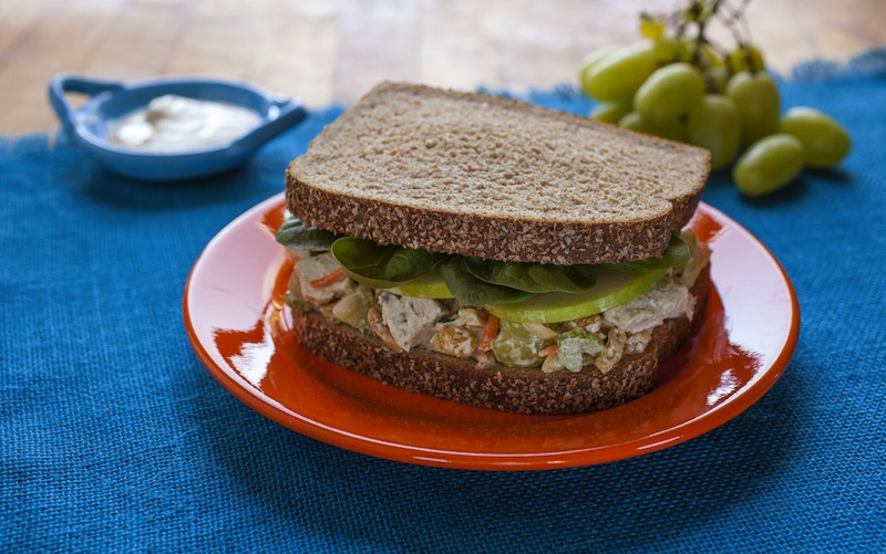 Fast ‘N’ Fresh Curried Chicken Salad Sandwich