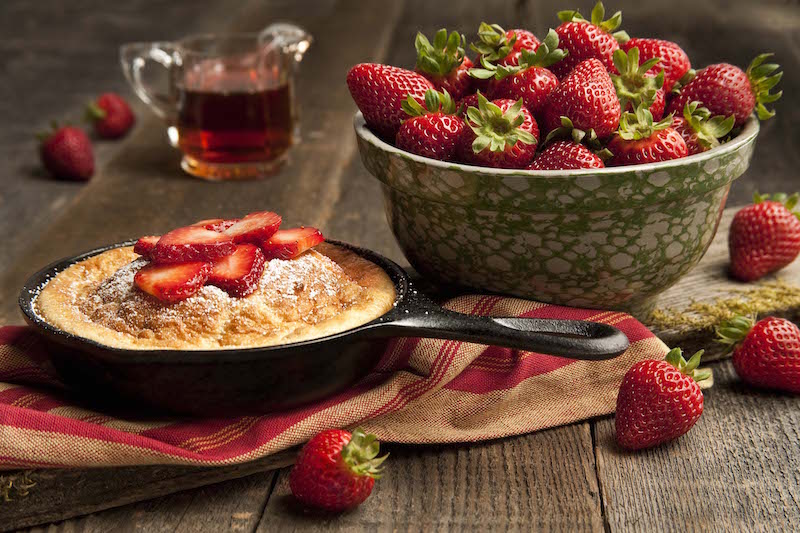 Rock Your Breakdast with this Strawberry Souffle Pancake