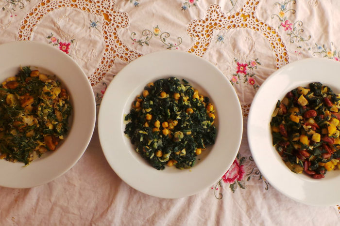 3 beans amd greens recipes for winter
